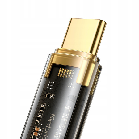 MCDODO KABEL USB 3W1 SZYBKIE ŁADOWANIE USB-C LIGHTNING MICRO USB 6A 100W 1M