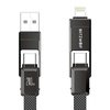 BLITZWOLF KABEL 4W1 USB-C LIGHTNING DO TELEFONÓW 240W 1,2M SZYBKIE