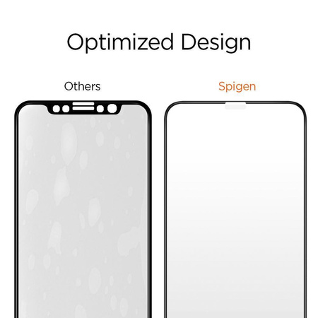 SZKŁO HARTOWANE SPIGEN GLASS FC 2-PACK IPHONE 11 PRO BLACK