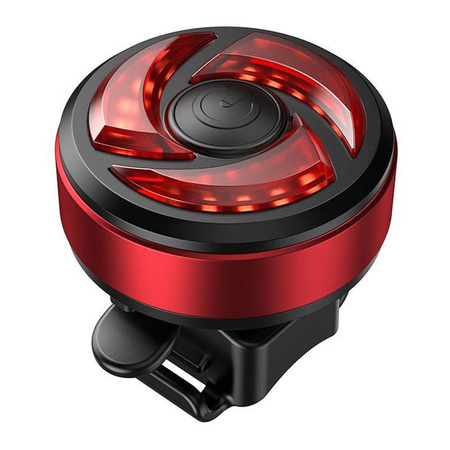 SUPERFIRE LAMPKA ROWEROWA BTL02 DO ROWERÓW USB 330MAH DO ŁATWEGO MONTAŻU