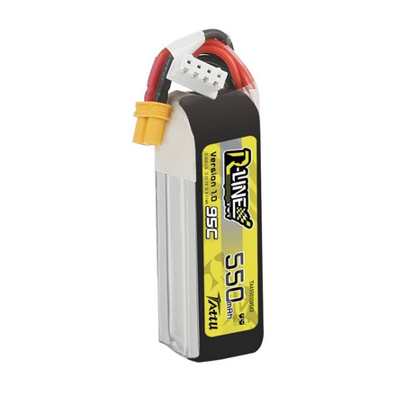 TATTU AKUMULATOR LIPO 550MAH 11.1V 95C 3S1P DO DRONÓW XT30 WYSOKA WYKONANIE