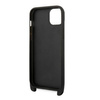 Karl Lagerfeld KLHCP14MSTMMK iPhone 14 Plus 6,7" hardcase czarny/black Monogram Plaque Logo Strap