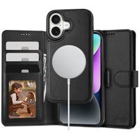 TECH-PROTECT WALLET CASE DO MAGSAFE DO IPHONE 16 SKÓRZANE WYSOKIEJ JAKOŚCI