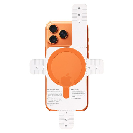 TECH-PROTECT MMP-200 MAGNETIC MAGSAFE RING COSMIC ORANGE
