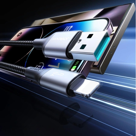 JOYROOM KABEL USB-A DO LIGHTNING 3A DO IPHONE 12 13 14 2M SZYBKIE
