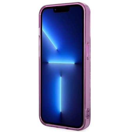 Guess GUHCP14XHGPLHF iPhone 14 Pro Max 6,7" fuksja/fuschia hardcase Porcelain Collection