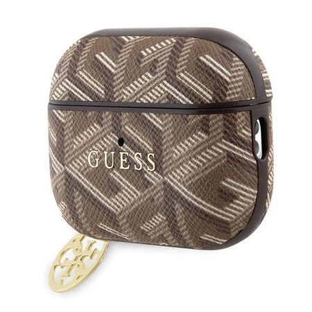 Etui Guess GUAP2PGCE4CW na AirPods Pro 2 cover - brązowe GCube Charm