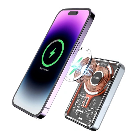 DUDAO POWERBANK Z DO MAGSAFE 20W 10000MAH DO IPHONE 11 12 13 SZYBKIE