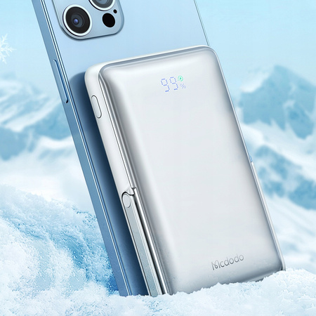 MCDODO INDUCTION POWERBANK FOR MAGSAFE 13 14 15 STAND WIRELESS 10000