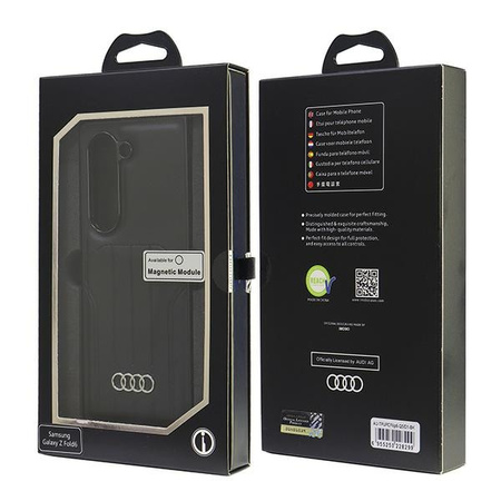 AUDI ETUI DO SAMSUNG Z FOLD 6 F956 DO MAGSAFE Z ZABEZPIECZENIEM NA