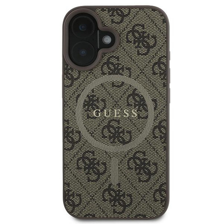 GUESS ETUI HARDCASE DO IPHONE 16 PLUS 6.7 DO MAGSAFE RING LOGO CLASSIC