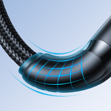 Joyroom kabel USB - micro USB 2.4A Surpass Series do szybkiego ładowania i transferu danych 2 m czarny (S-UM018A11)