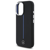 MERCEDES ETUI DO IPHONE 16 6.1 HARDCASE SILIKONOWE DO MAGSAFE BLUE STRIPE