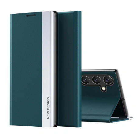 HURTEL ETUI SLEEP CASE PRO DO SAMSUNG GALAXY S25 ULTRA Z KLAPKĄ I PODSTAWKĄ