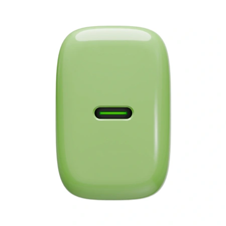 Ładowarka sieciowa Puro Pro Lite 30W USB-C  - zielona