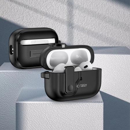 TECH-PROTECT SLIM HOOK DO APPLE AIRPODS PRO 1 2 ZAMKNIĘCIE MAGNETYCZNE CASE