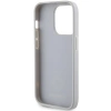 Etui Guess Strass Metal Logo na iPhone 15 Pro - srebrne