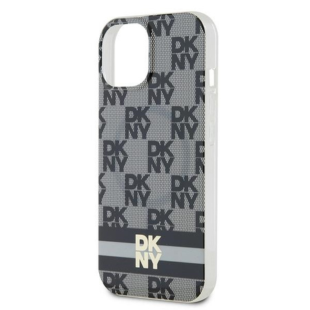 DKNY ETUI HARDCASE IML CHECKERED MONO DO IPHONE 14 15 DO MAGSAFE OCHRONA