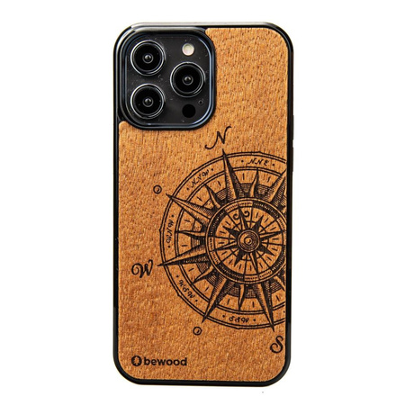 Etui drewniane na iPhone 15 Pro Max Bewood Traveler Merbau