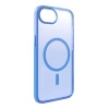 Etui silikonowe Puro Gradient MagSafe do iPhone 16e - niebieskie