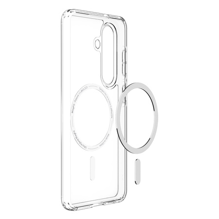 Spigen Ultra Hybrid MagSafe, clear white - Samsung Galaxy S26