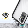 Clear 3in1 etui do Xiaomi Redmi 10 żelowy pokrowiec z ramką czarny