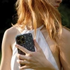 Etui UNIQ Coehl Prairie na iPhone 15 Pro Max - granatowe
