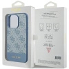 Etui Guess 4G Stripe Collection na iPhone 15 Pro - niebieskie