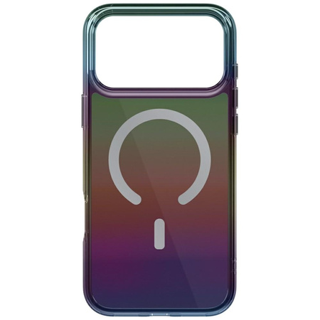 Etui UNIQ Iridescia do iPhone 17 Pro Max Magclick Charging midnight quartz