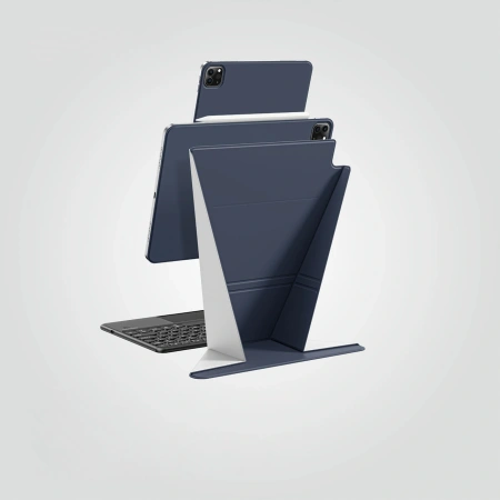Etui AMAZINGTHING Matte Pro Mag Folio z podstawką na iPad Air M3 11" - niebieskie