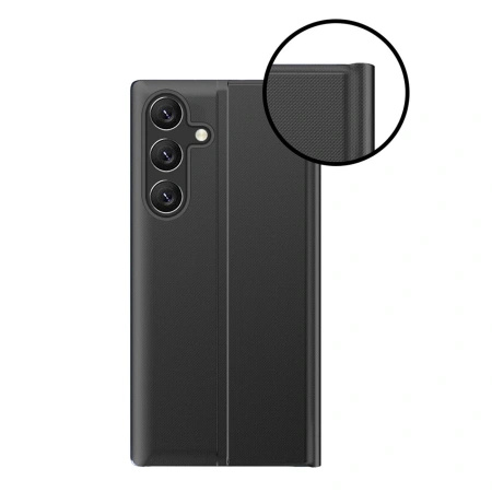 HURTEL ETUI NEW SLEEP VIEW CASE Z KLAPKĄ DO SAMSUNG GALAXY A35 ANTYWZROKOWE