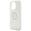 Guess GUHMP16LPFTDTEH iPhone 16 Pro 6.3" biały/white hardcase IML Rhinestones MagSafe