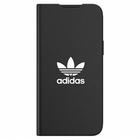 Adidas OR Booklet Case BASIC iPhone 13 Pro Max 6,7" czarno biały/black white 47127