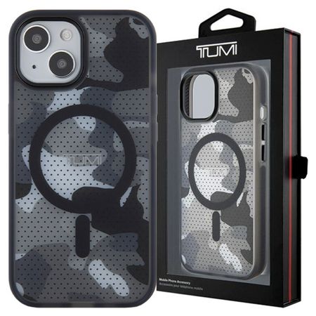 Tumi TUHMP15STCAMK iPhone 15 / 14 / 136.1 czarny/black hardcase Frosted Camo Print MagSafe