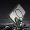 HURTEL ETUI SILIKONOWE CASE POKROWIEC DO MAGSAFE IPHONE 16 ZIELONE LEADING