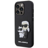 Etui Karl Lagerfeld KLHCP14XSANKCPK na iPhone 14 Pro Max 6.7" hardcase - czarne Saffiano Karl&Choupette
