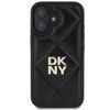 DKNY ETUI HARDCASE QUILTED STACK LOGO DO IPHONE 16 6.1 WZÓR W KRATKĘ Z LOGO