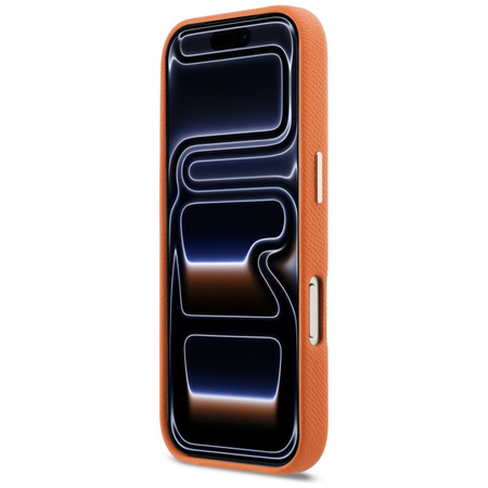 Etui Karl Lagerfeld Karl Head Logo       MagSafe do iPhone 17 Pro pomarańczowy