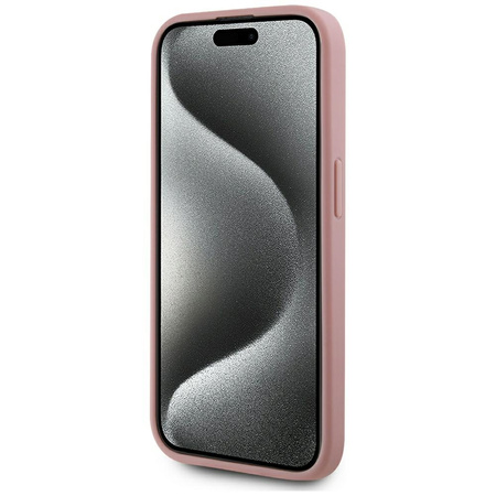 KARL LAGERFELD ETUI WRINKLED METAL DO IPHONE 15 PRO MAX Z PODPISANĄ OKŁADKĄ