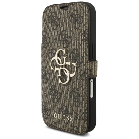 GUESS ETUI BOOK 4G METAL LOGO DO IPHONE 17 PRO NAJLEPSZE