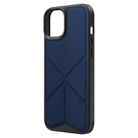 Etui Uniq Transforma na iPhone 14 Magclick Charging - niebieskie