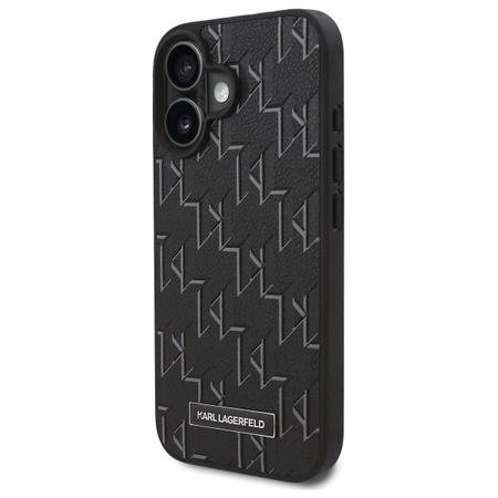 KARL LAGERFELD KLHMP16MPKHPORPK ETUI HARDCASE Z HOT STAMP DO IPHONE 16 PLUS