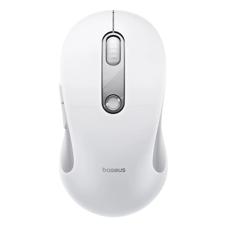 Mysz bezprzewodowa Baseus F02 ergonomiczna USB 2.4GHz - biała
