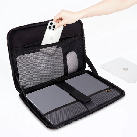 TECH-PROTECT KEVLAR PRO TORBA DO LAPTOPA 15-16 CALI Z WZMOCNIONYM POKRYCIEM