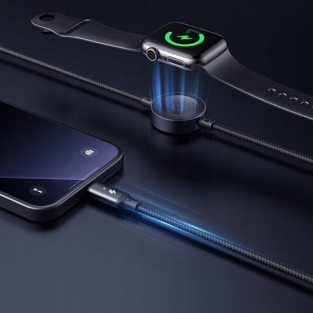 MCDODO INDUCTIVE CHARGER FOR APPLE WATCH 2IN1 CABLE FOR IPHONE LIGHTNING