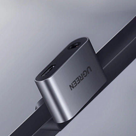 UGREEN ADAPTER AUDIO USB-C DO MINI JACK 3.5MM DO SMARTFONÓW IPHONE 12 13 14