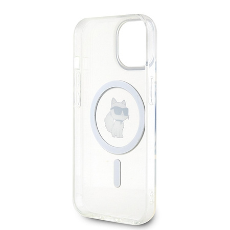 KARL LAGERFELD ETUI DO IPHONE 15 14 13 6.1 DO MAGSAFE IML TRANSPARENT