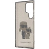 Etui Karl Lagerfeld Glitter Karl&Choupette na Samsung Galaxy S24 Ultra - czarne