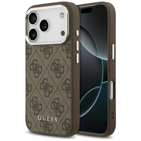 GUESS ETUI CASE MAGNETYCZNE DO IPHONE 17 PRO MAX MAGSAFE LOGO