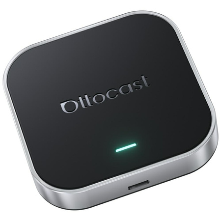 Adapter samochodowy Ottocast PCS55-T     OttoAibox E2 Android Multimedia Box czarny